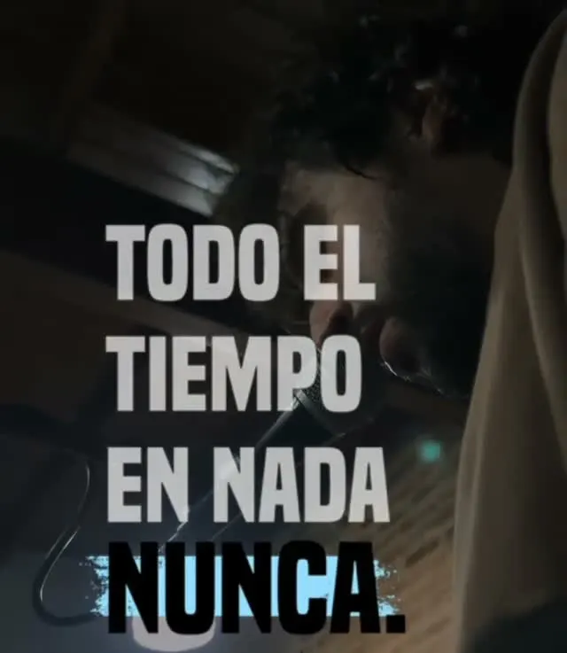 Póster de Todo el tiempo en nada nunca