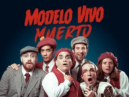 Póster de Modelo vivo muerto