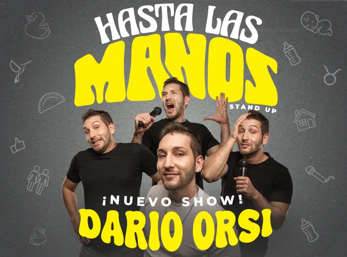 Póster de Dario Orsi: Hasta las manos