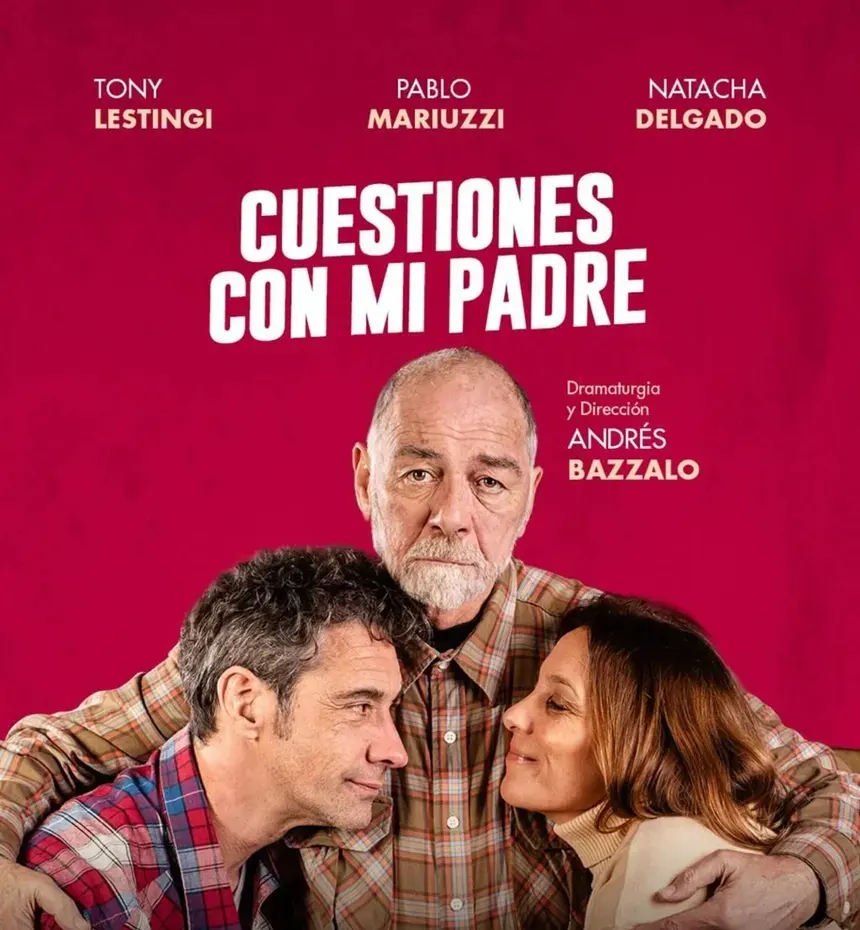 Póster de Cuestiones con mi padre