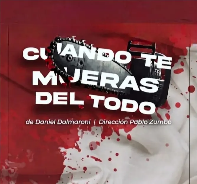 Póster de Cuando te mueras del todo