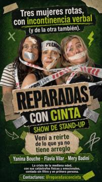 Póster de Reparadas con cinta