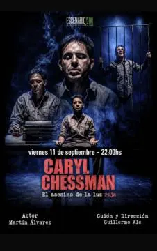 Póster de Caryl Chessman (El asesino de la luz roja)