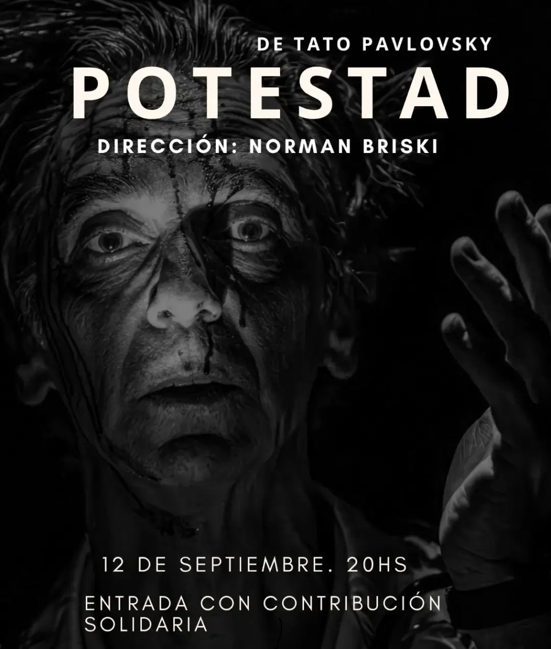 Póster de Potestad, de Tato Pavlovsky