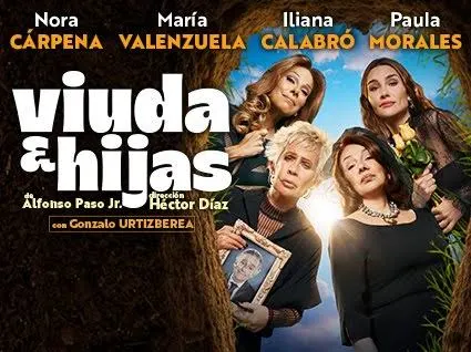 Póster de Viuda e hijas