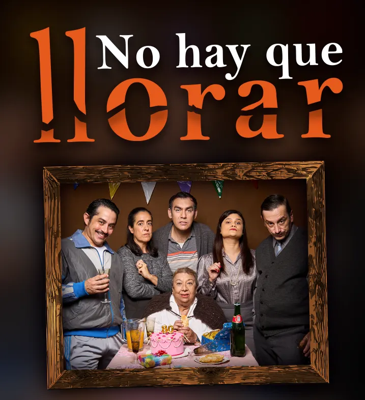 Póster de No hay que llorar