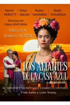 Póster de Los amantes de la casa azul