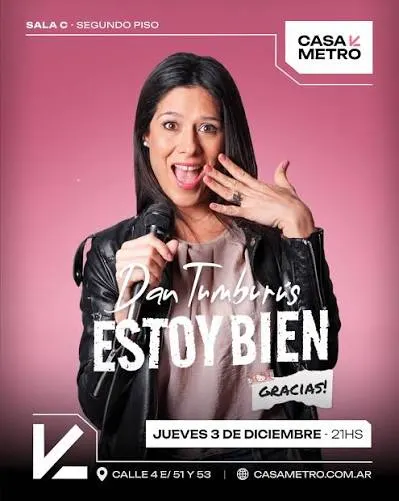 Póster de Dan Tumburús; Estoy bien, gracias