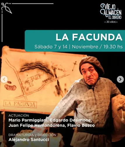 Póster de La Facunda