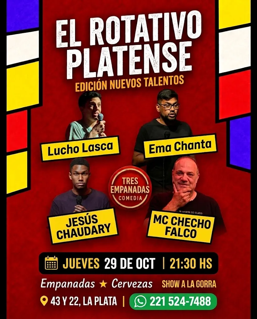 Póster de El Rotativo Platense - Nuevos Talentos